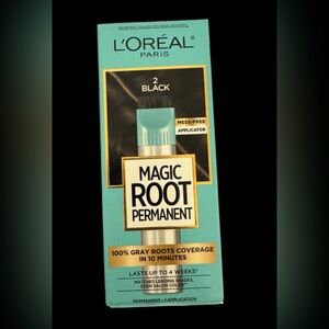 L'Oreal Paris Magic Root Rescue Root Hair Coloring Kit-BLACK